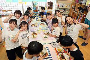 カミングエンゼル　　給食美味しかったね