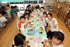 カミングエンゼル　　給食美味しかったね