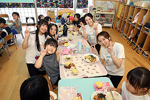 カミングエンゼル　　給食美味しかったね