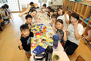 カミングエンゼル　　給食美味しかったね