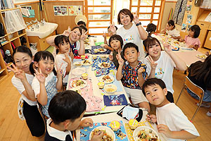 カミングエンゼル　　給食美味しかったね