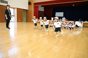 体操教室　ーかけっこー　きりん・りす