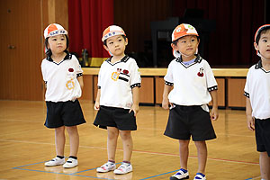 体操教室　ーかけっこー　きりん・りす