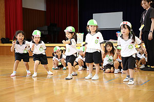 体操教室　ーかけっこー　ぱんだ・ことり