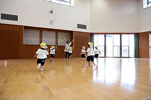 体操教室　ーかけっこー　ぱんだ・ことり