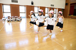 体操教室　ーかけっこー　うさぎ・こあら