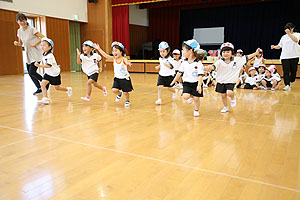 体操教室　ーかけっこー　うさぎ・こあら