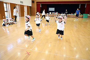 体操教室　ーかけっこー　うさぎ・こあら