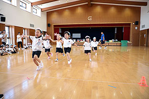 体操教室　ーかけっこー　うさぎ・こあら