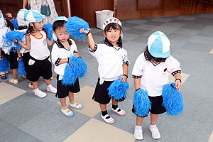 運動会のリズム活動　ぱんだ・こあら・きりん