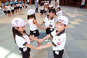 運動会のリズム活動　ひまわり・さくら・たんぽぽ	