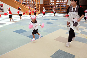 運動会のリズム活動　うさぎ・りす・ことり