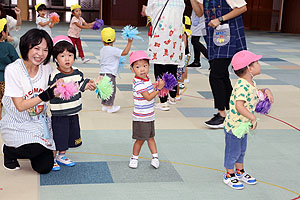 運動会のリズム活動　ひよこ・あひる