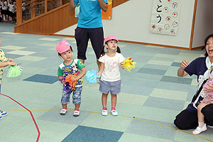 運動会のリズム活動　ひよこ・あひる