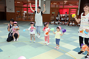 運動会のリズム活動　ひよこ・あひる