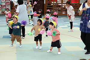 運動会のリズム活動　ひよこ・あひる