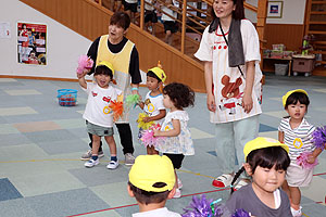 運動会のリズム活動　ひよこ・あひる