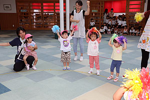 運動会のリズム活動　ひよこ・あひる