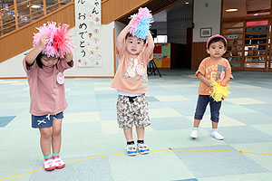 運動会のリズム活動　ひよこ・あひる