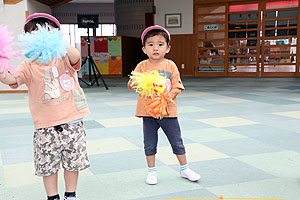 運動会のリズム活動　ひよこ・あひる