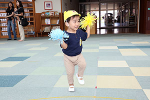 運動会のリズム活動　ひよこ・あひる