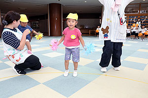 運動会のリズム活動　ひよこ・あひる