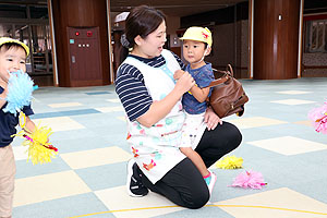 運動会のリズム活動　ひよこ・あひる