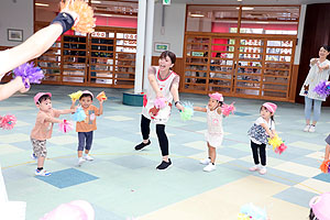 運動会のリズム活動　ひよこ・あひる