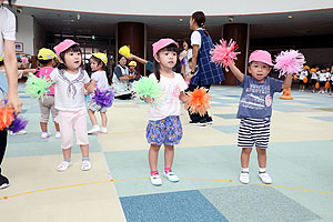 運動会のリズム活動　ひよこ・あひる