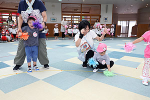 運動会のリズム活動　ひよこ・あひる