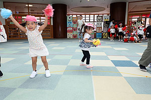 運動会のリズム活動　ひよこ・あひる