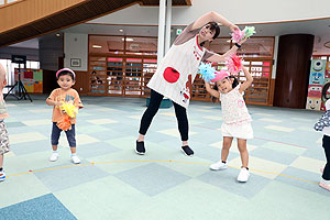 運動会のリズム活動　ひよこ・あひる