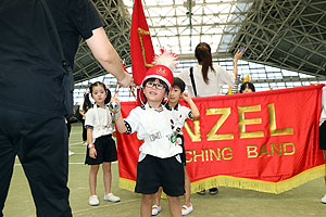 運動会予行１　　年長組　鼓笛・A・B