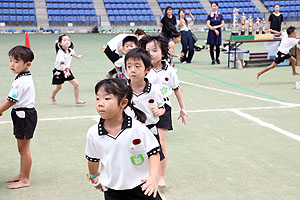 運動会予行4　　　年長組　バルーン