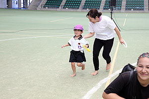 運動会予行5　　　年長組リレー