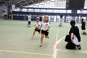 運動会予行5　　　年長組リレー