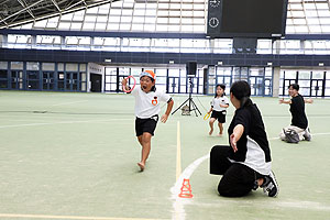 運動会予行5　　　年長組リレー