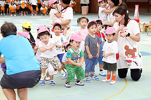 2歳児クラス運動会　ひよこ・あひる