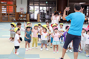 2歳児クラス運動会　ひよこ・あひる