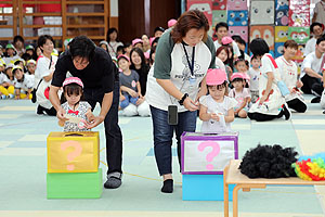 2歳児クラス運動会　ひよこ・あひる