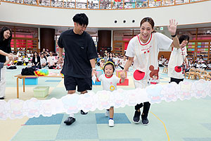 2歳児クラス運動会　ひよこ・あひる