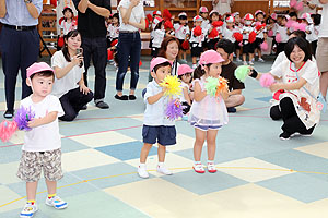 2歳児クラス運動会　ひよこ・あひる