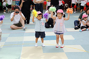 2歳児クラス運動会　ひよこ・あひる