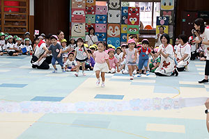 2歳児クラス運動会　ひよこ・あひる