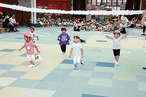 2歳児クラス運動会　ひよこ・あひる