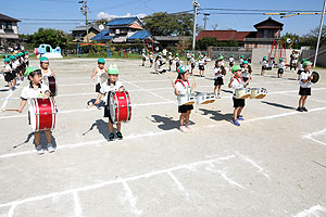 鼓笛の活動頑張っています！　A・B