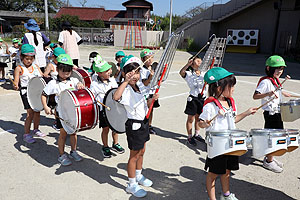 鼓笛の活動頑張っています！　A・B