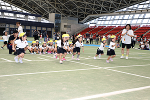 エンゼル運動会１　　　年中かけっこ