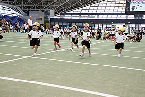 エンゼル運動会１　　　年中かけっこ