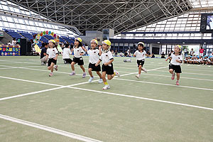 エンゼル運動会１　　　年中かけっこ